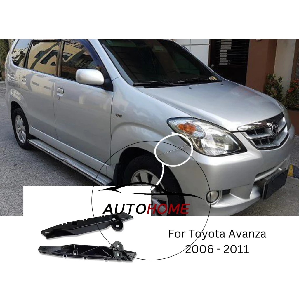 (คุณภาพดี) วงเล็บกันชนหน้ารองรับด้านข้างสําหรับ TOYOTA avanza Xenia VVTi 2006 2007 2008 2009 2010 2011