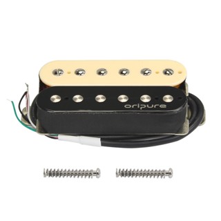 OriPure PHZ5 Zebra Alnico 5 Humbucker Pickup สําหรับชิ้นส่วน…