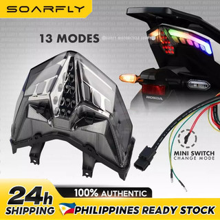 SOARFLY Honda Click 125/150 V2 V3 Motorcycle RGB Tail Light New 2018-2024