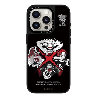CASENEAL Graffiti อะนิเมะการ์ตูนกระจกเคสโทรศัพท์สําหรับ iPhone 17 Air 16 Pro Max 15 Plus 14 ProMax 13 12Pro 11 โทรศัพท์กันกระแทกขอบนุ่ม hard กรณีป้องกัน