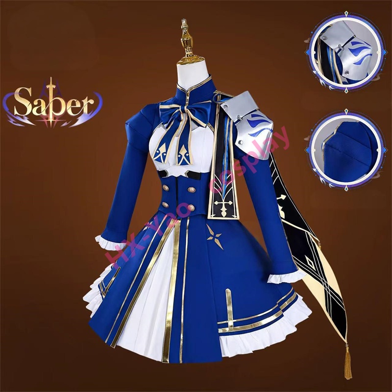 【HX-YAO】Honkai Star Rail Linkage Saber cosplay game costumes Fate Stay Night คอสเพลย์ อะนิเมะ เครื่อ
