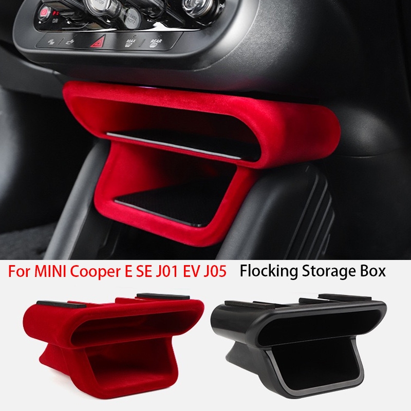 ที่เท้าแขนรถกล่องเก็บถาดสําหรับ Mini Cooper E SE J01 EV J05 Aceman คอนโซลกลางผู้ถือคอนเทนเนอร์อุปกรณ์เสริมภายใน