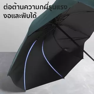 [ซื้อ 1 แถม 1] ร่มพับอัตโนมัติ อัตโนมัติ UV สำหรับวันที่แดดจัดและฝนตกคุณภาพร่ม เสริมโครง (8 กระดูก)