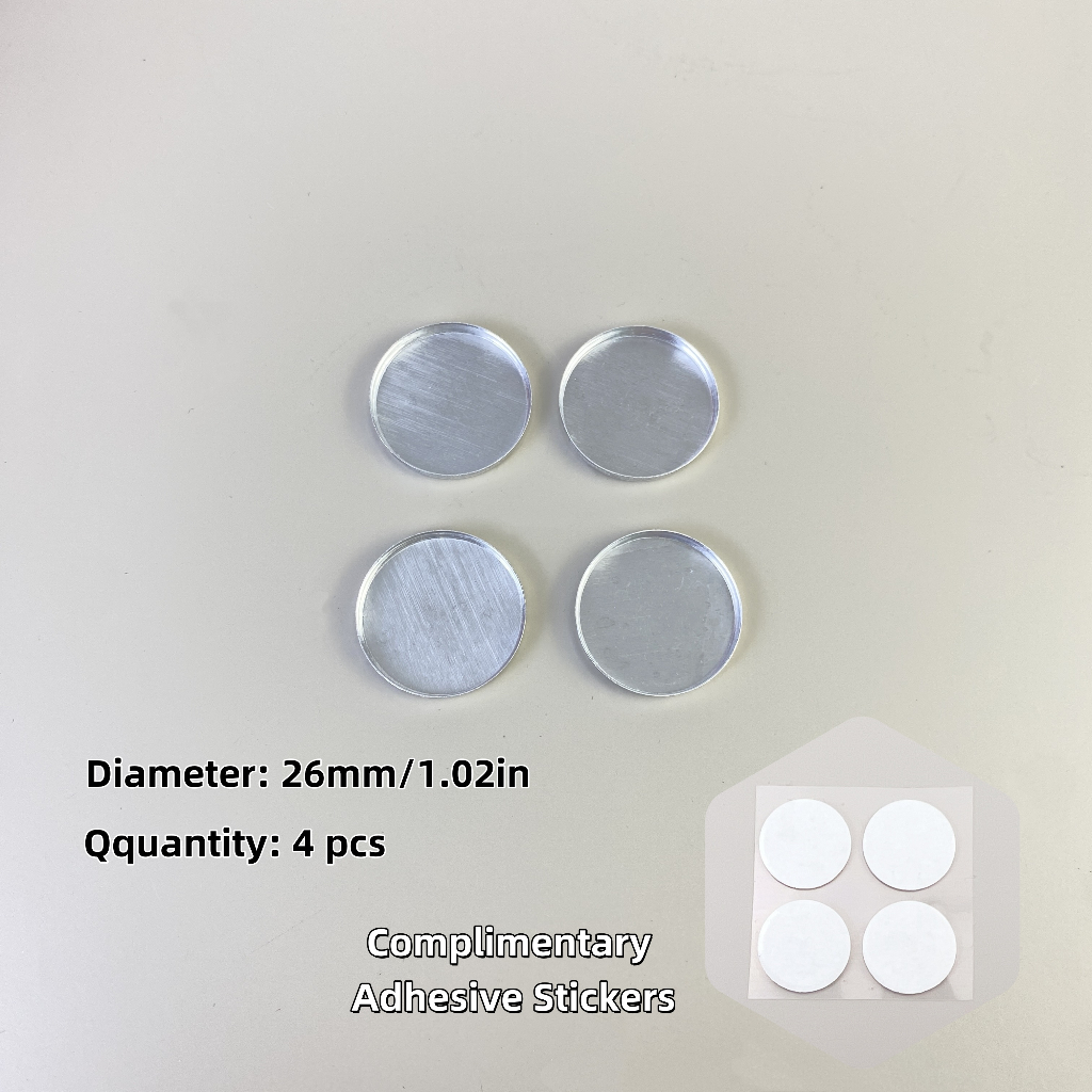 รอบแป้งฝุ่นเปลี่ยนแผ่นอลูมิเนียมคอลเลกชัน DIY Pressed Powder กดเครื่องมือ High-End ตัวอย่างอายแชโดว์ Blush Sub-Packing แผ่น - รูปที่ 4