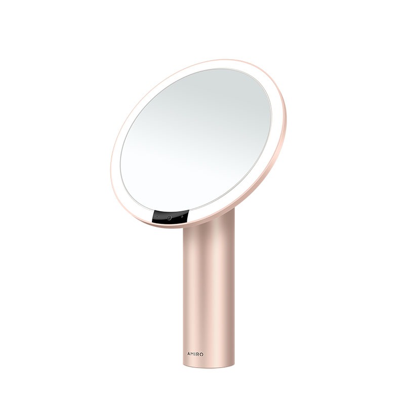 AMIRO AML009V O Series 2 Qimeng Garden Gift Box HD Daylight Mirror (สีชมพู) - Smart Sensor, จําลองเด