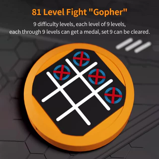 Shenmaster สมาร์ท Tic-Tac-Toe 4-in-1 กล่องเกมปัญญาสําหรับเด็กของเล่นครอบครัวเกมกระดานการฝึกอบรมหน่วยความจําและโฟกัส