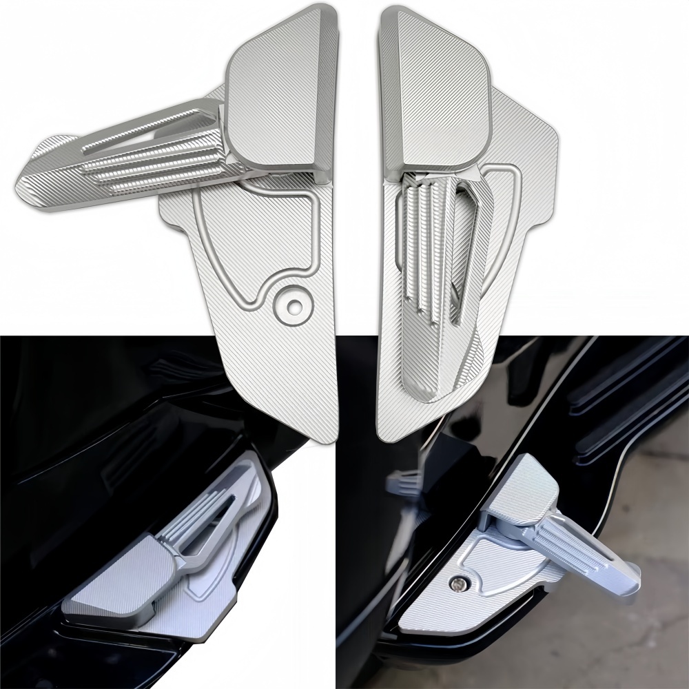 สําหรับ VESPA LX150 LX125 S150 S125 อลูมิเนียมสลับลูกปัดพักเท้าพับพักเท้าที่นั่งด้านหลัง