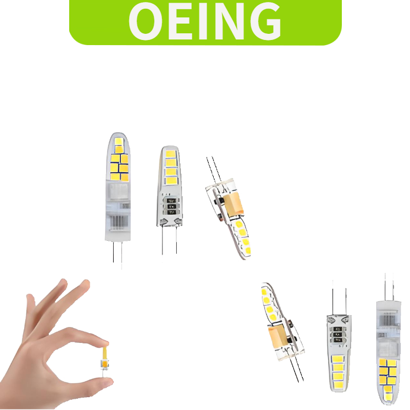 OEING Energe- saving G4 หลอดไฟ LED 12V 220V AC DC 1W 1.5W 2w 3w เปลี่ยน 10W 20W 30W หลอดฮาโลเจนโคมไฟโคมระย้าหลอดไฟ