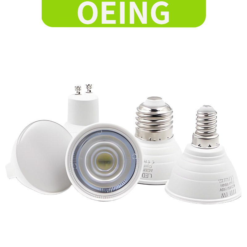OEING LED COB Spotlight E27 E14 GU10 MR16 6W หลอดไฟ LED 220V 230V 240V อลูมิเนียมคุณภาพสูง Super Bright หลอดไฟ LED