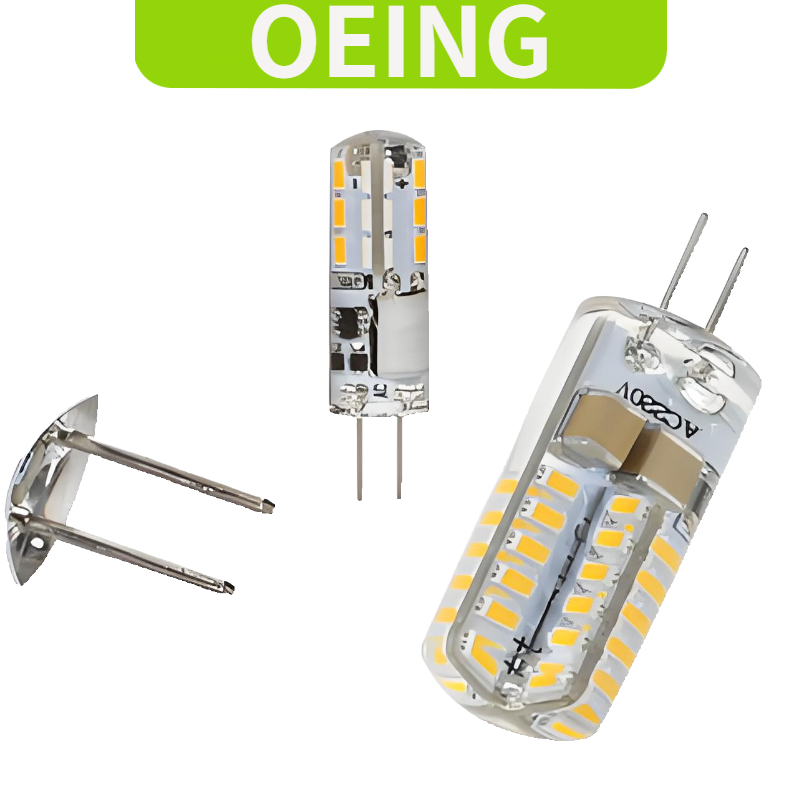 OEING Energe- saving G4 หลอดไฟ LED 12V 220V AC DC 3w 5w เปลี่ยน 30w 50w หลอดไฟฮาโลเจนโคมไฟระย้าหลอดไฟ