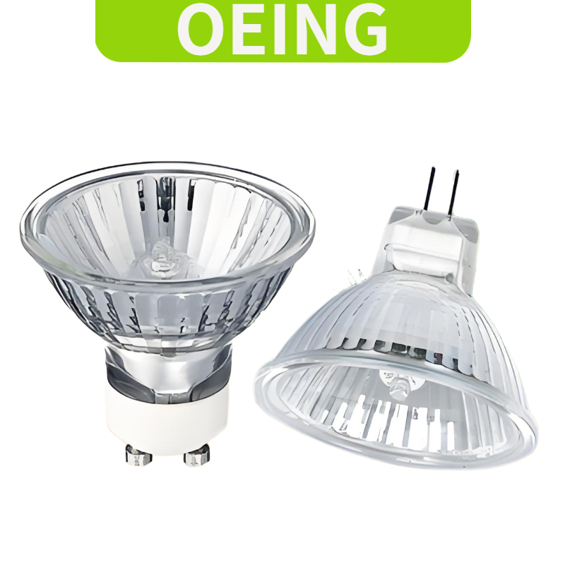 OEING หลอดฮาโลเจนถ้วยหลอดไฟ, MR16/GU10, หลอดไฟขี้ผึ้งละลาย, Pin Spotlight โคมไฟลูกปัดดาวน์ไลท์, แสงอุ่น,12V/110V/220V, 20W/35/50W