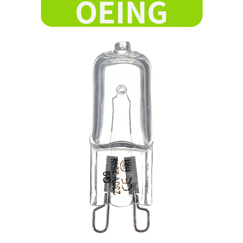 OEING หรี่แสงได้ G9 หลอดไฟฮาโลเจน 220 V-240 V 60 W 40 W 25 W G9 Warm Light 3000 K Clear แคปซูลหลอดไฟสําหรับเตาอบ/ตกแต่งบ้าน