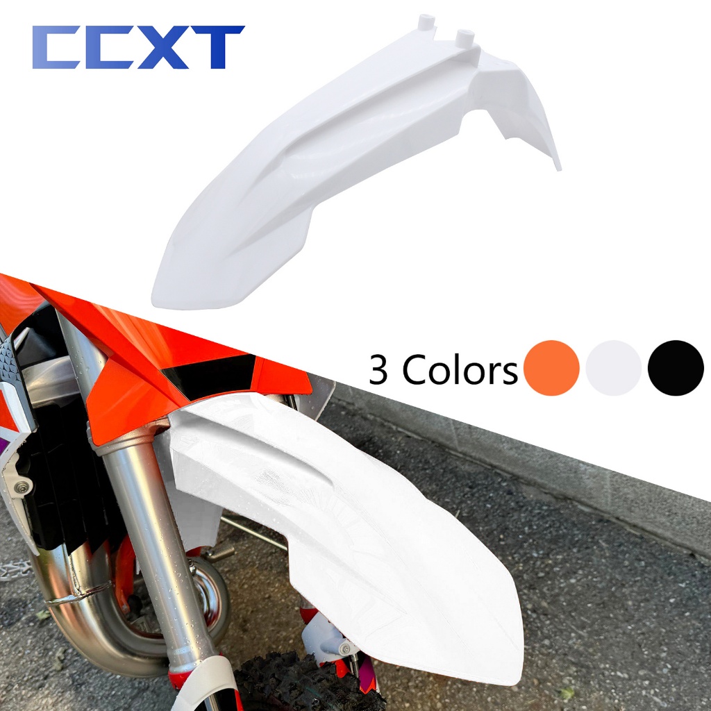 รถจักรยานยนต์ด้านหน้า Fender Mudguard สําหรับ KTM 65 SX SXF XC XCF EXC EXCF 2016-2025 Universal พลาสติกแผ่น Motocross ดัดแปลงอะไหล่
