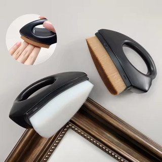 ANNIES แปรงฝุ่นเล็บแบบมีฝาปิด แปรงสามเหลี่ยมแบบนิ้ว扣 อุปกรณ์…