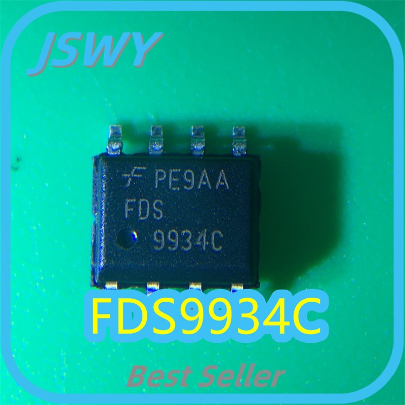(5/25 ชิ้น) FDS9934C Dual N-channel MOS tube Silkscreen S934 SOIC-8 แพ็คเกจเดิม