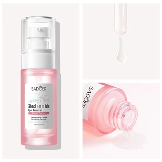 SADOER 10% Niacinamide Brightening Serum 35ml 10% ไนอาซินาไมด์ เซรั่มปรับผิวใส