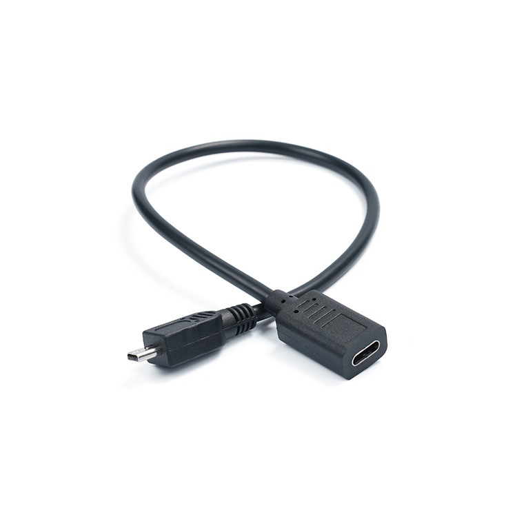 สาย USB C ถึง Mini USB 8Pin OTG Type C Female to Mini USB 8 Pin Male สายแปลง