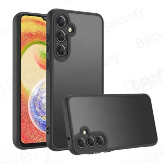 SAMSUNG สําหรับSamsung Galaxy A17 A16 A55 A15 A35 A26 A36 A13 5G A04S 4G A06 4G A06 5Gปลอกเคสโทรศัพท์พร้อมสติกเกอร์ชาร์จไร้สาย