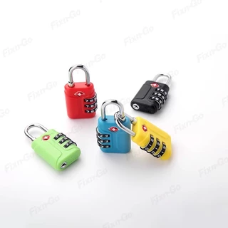 กุญแจล็อค TSA สำหรับเดินทาง ป้องกันขโมย ปรับรหัสเองได้ มาตรฐานสากล ทนทาน แข็งแรง ใช้ได้กับกระเป๋าเดินทางทุกชนิด ให้ความปลอดภัยสูงสุด