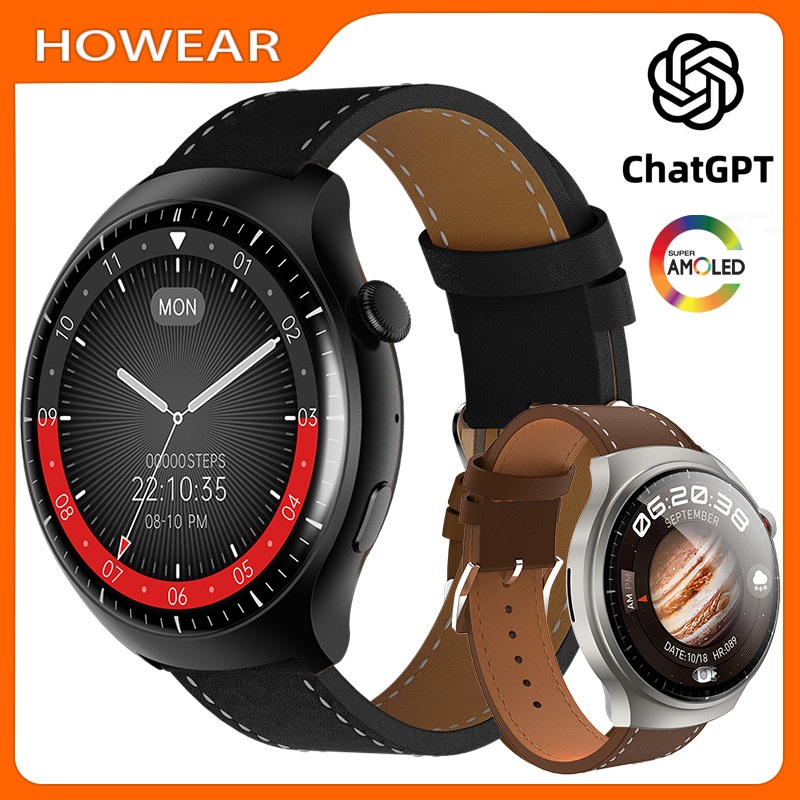 นาฬิกา 4 PRO นาฬิกาสมาร์ทวอทช์สําหรับผู้ชาย 7 แชทพิเศษ GPT NFC โทรสปอร์ตโหมดการควบคุมเพลง