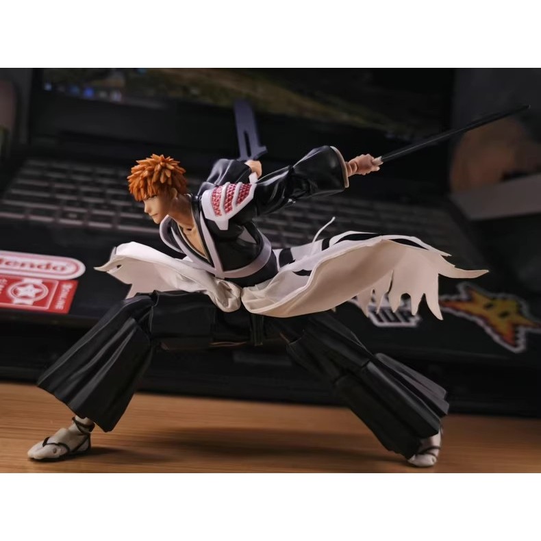 NANA shf Death God Kurosaki Ichigo ดาบคู่ Ichigo กระโปรงผ้า