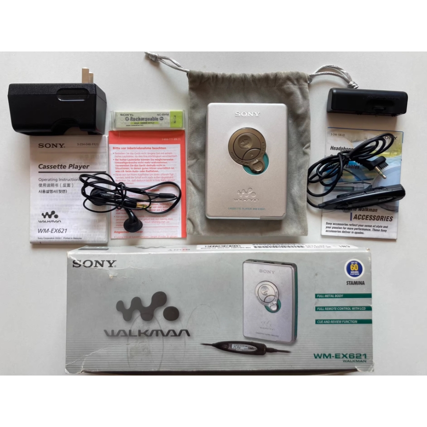 SONY SONY WALKMAN WALKMAN WM-EX621 ชุดใหญ่ เกือบใหม่เอี่ยม
