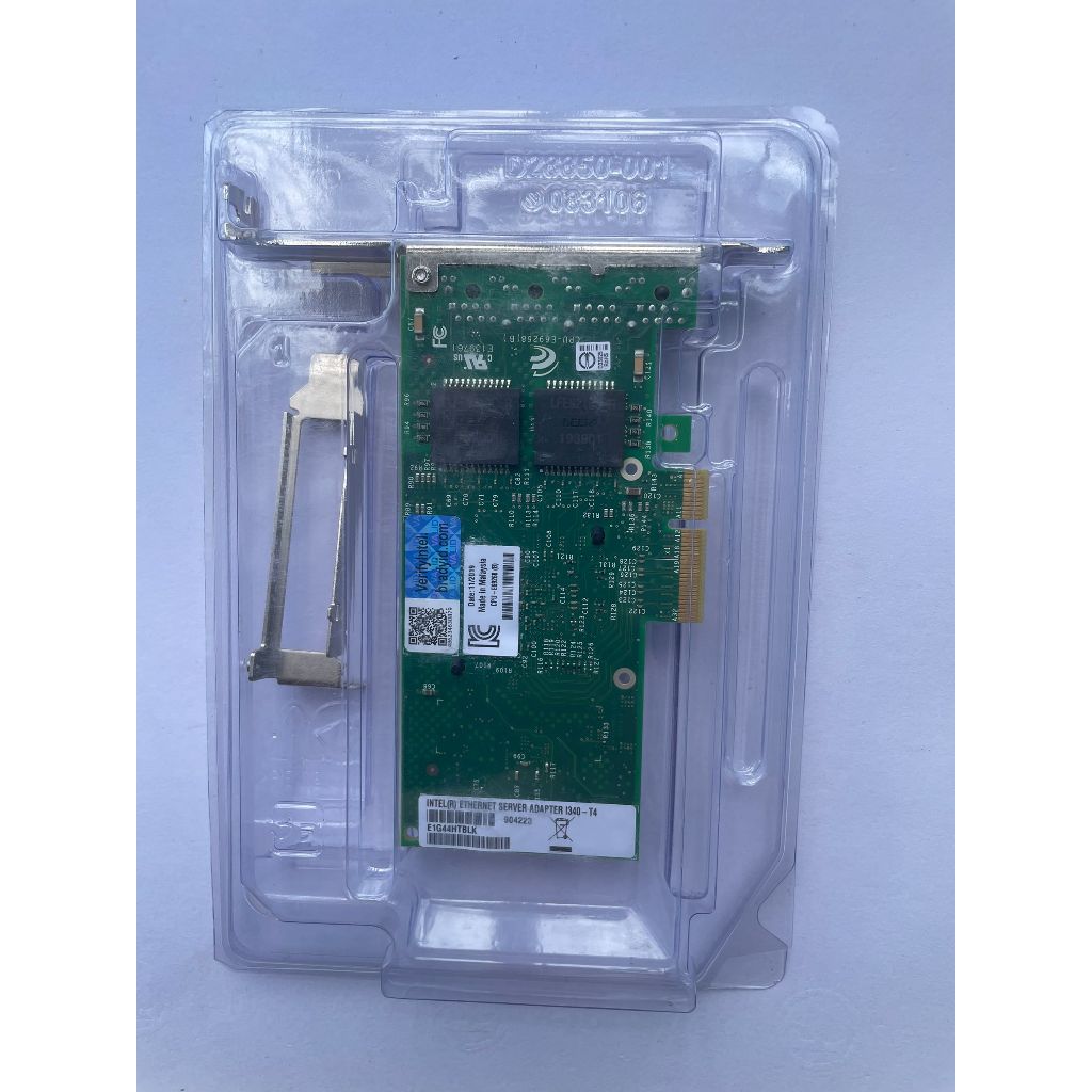[สต๊อกพร้อม] intel E1G44HT i340t4 intel82580EB ชิปหลักสี่พอร์ต 1G การ์ดเครือข่ายพอร์ตไฟฟ้าการ์ดเครือ