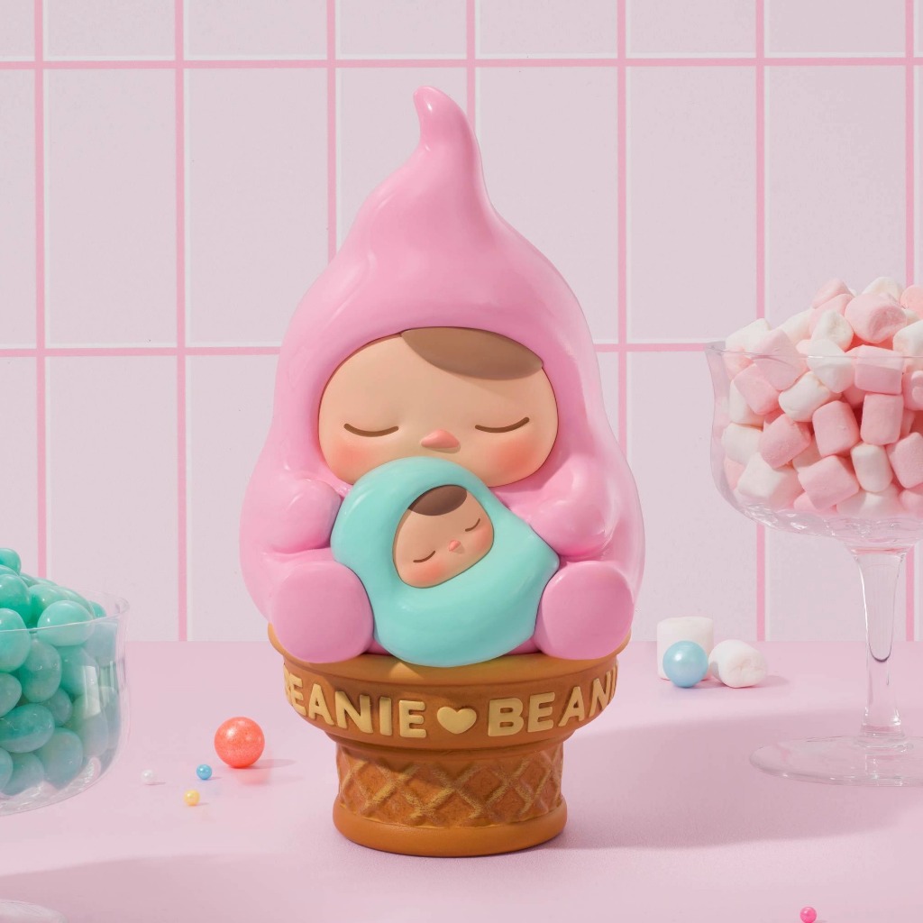 PUCKY EGG BEANIE Series Action Figure เดสก์ท็อปตกแต่ง ppmt ของเล่นเซอร์ไพรส์