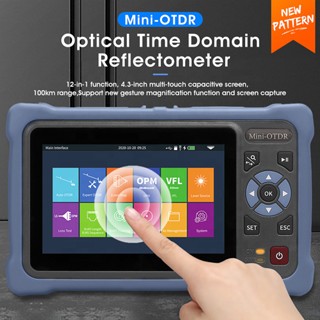 NOVKER NK4000 OTDR Fiber Optical Time Domain Reflector OEM Optical Fiber Tester Mini OTDR รองรับ OTD
