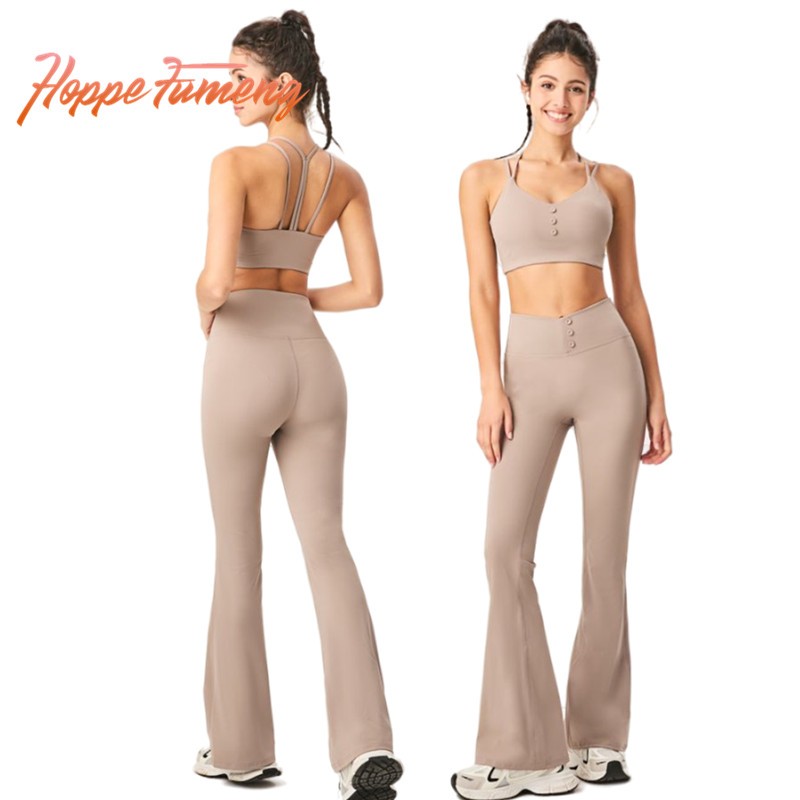 Hope FumengOne set เสื้อผ้าแฟชั่นกีฬาสําหรับผู้หญิงสําหรับสวมใส่โยคะ
