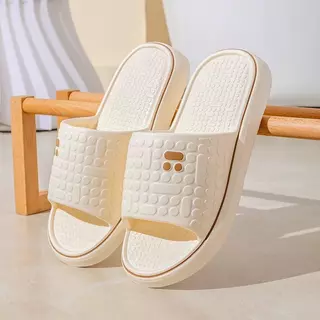 รองเท้าแตะในร่มสำหรับบุรุษและสตรี ออกแบบมาเพื่อกันลื่น กันน้ำ ระบายอากาศได้ดี และสวมใส่ง่าย ทำจากวัสดุ EVA