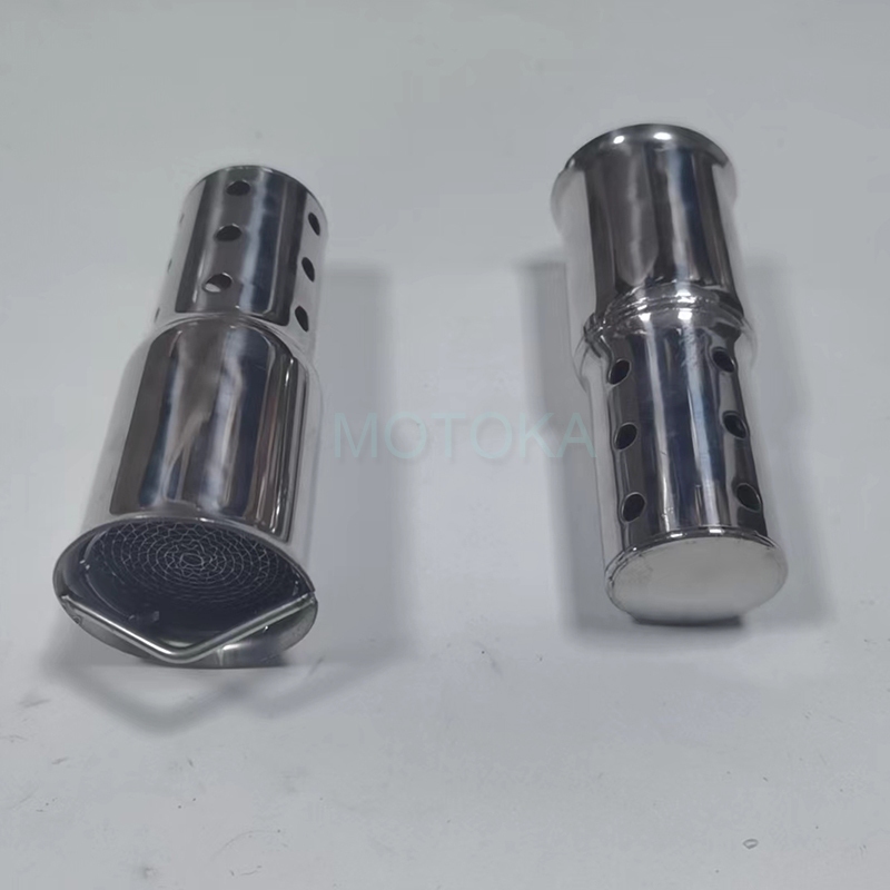 1 pcs Universal รถจักรยานยนต์ท่อไอเสีย Catalyst Noise Sound Eliminator DB Killer 51 มม. Silencer Cat