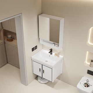 Aluminum Bathroom Cabinet With Mirror Vanity Bathroom Sink Cabinet Lavatory Sink For Bathroom Toilet