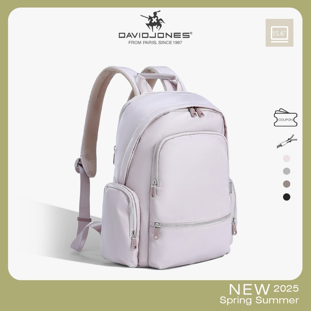 David Jones 2025 Spring Summer New Collection Designer Fashion Backpack with Tassel for Women