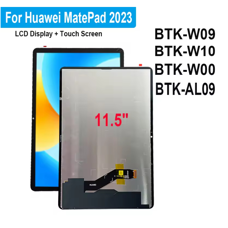 11.5" LCD สําหรับ Huawei MatePad 11.5 2023 BTK-W10 BTK-W00 BTK-AL09 BTK-W09 จอแสดงผล LCD TouchScreen