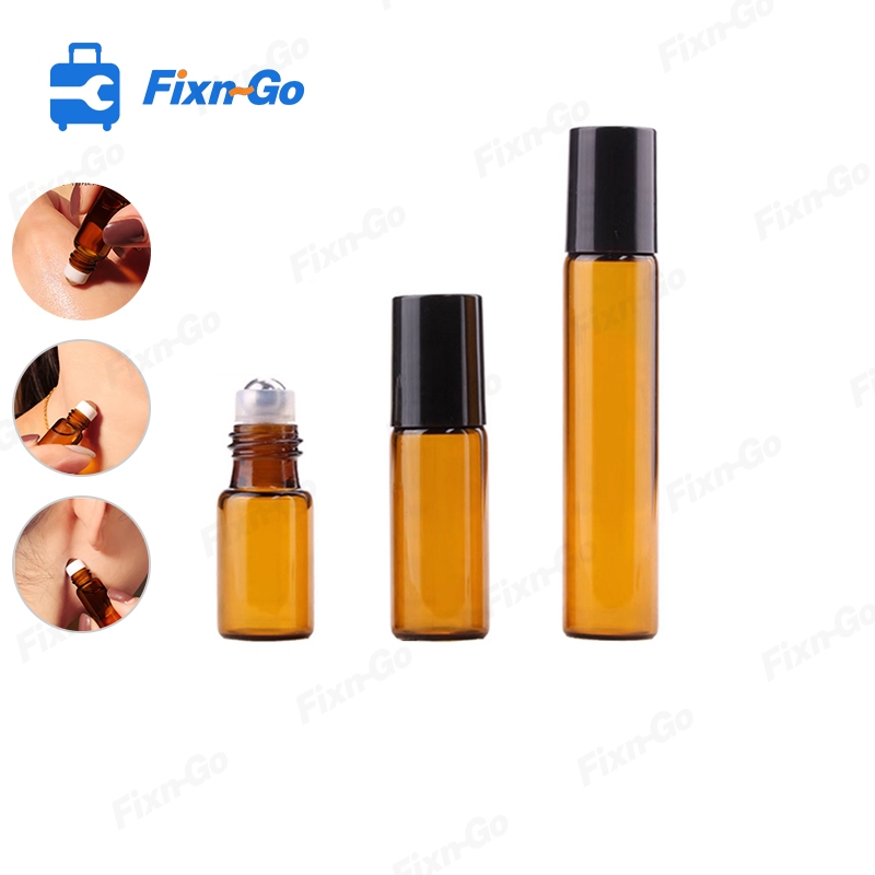 ขวดแก้วกลองคุณภาพสูง 2 มล./3 มล., 5 มล./10 มล. ขวดของเหลวน้ํามันหอมระเหยแบบดรัม, ขวดตัวอย่างเปล่า