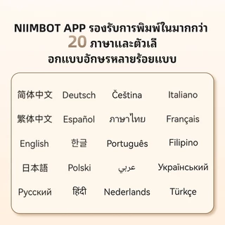 [ไทยในสต็อก] NIIMBOT D110/D11 เครื่องพิมพ์สติกเกอร์ฉลากแบบพกพา, เครื่องพิมพ์ฉลากขนาดเล็ก Bluetooth ไร้สาย