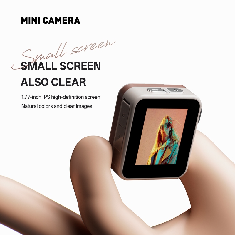 กล้องนิ้วมินิ Y6000 กระเป๋า CCD กล้องดิจิตอล HD กล้องแบบพกพารีโทร เครื่องบันทึกภาพการเดินทางกลางแจ้งของขวัญ - รูปที่ 5