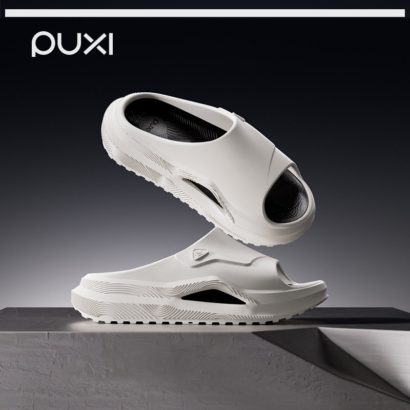 【New arrivals】PUXI รองเท้าแตะกีฬา ผู้หญิง ก้นหนากันลื่น รองเท้าแตะ ผู้ชาย รองเท้าแตะที่ถอดออกได้ หน้าร้อน PX4643