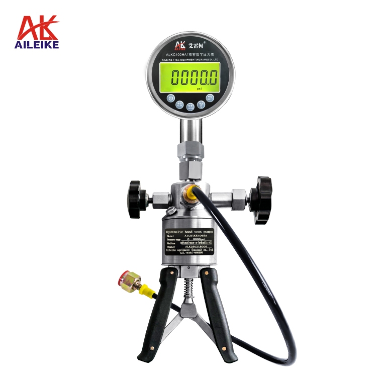 AILEIKE106SA/B/C/D/E/F/G/H/I/L ปั๊มไฮดรอลิกด้วยตนเอง Marine Digital Pressure Gauge ALKC400HA1 0~3000