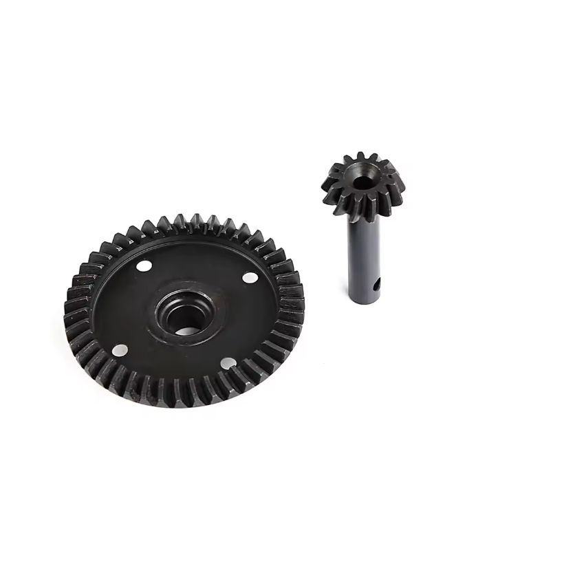 โลหะ 43T/13T ด้านหน้าหรือด้านหลัง Differential Spiral Gear ชุด Fit สําหรับ 1/5 Losi 5ive T ROFUN ROV