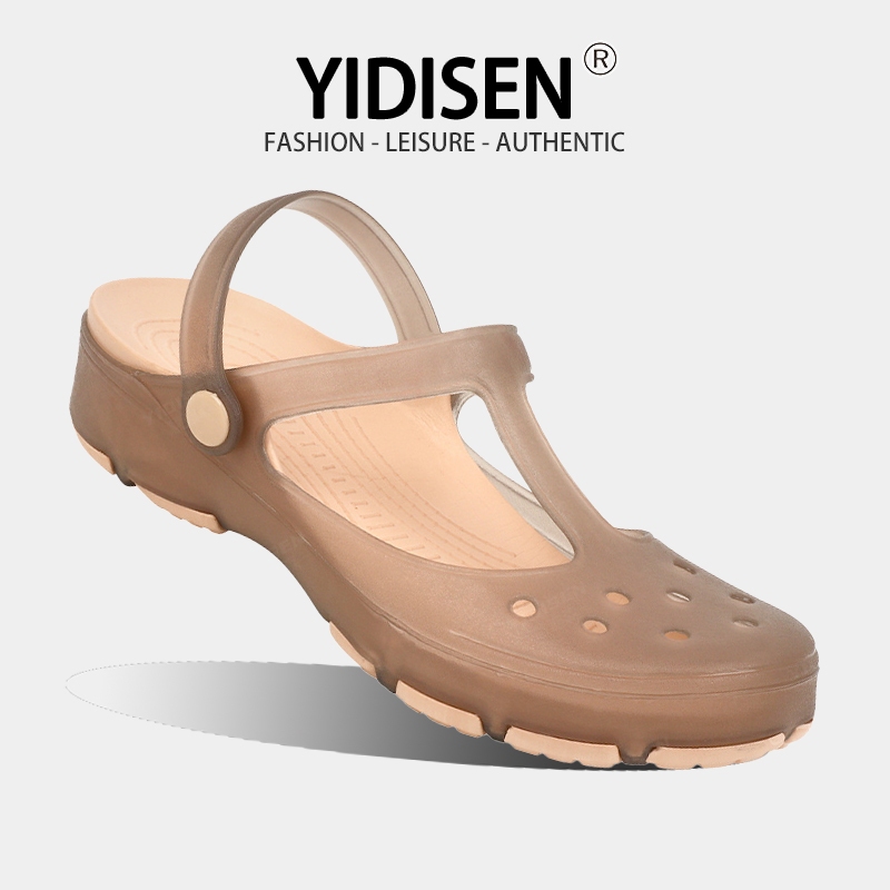 YIDISEN Summer Preferred Ladies Sandals Ready Stock Supply Fashion Half Support