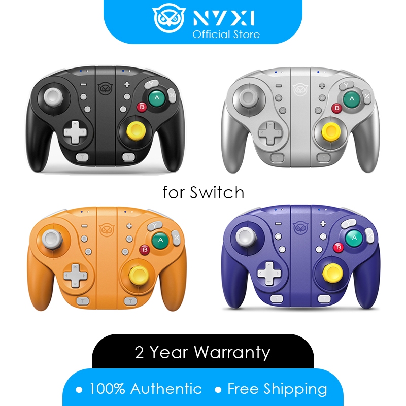 NYXI Wizard คอนโทรลเลอร์เกมไร้สายบลูทูธ Joycon Gamepad สําหรับคอนโทรลเลอร์ Nintendo Switch