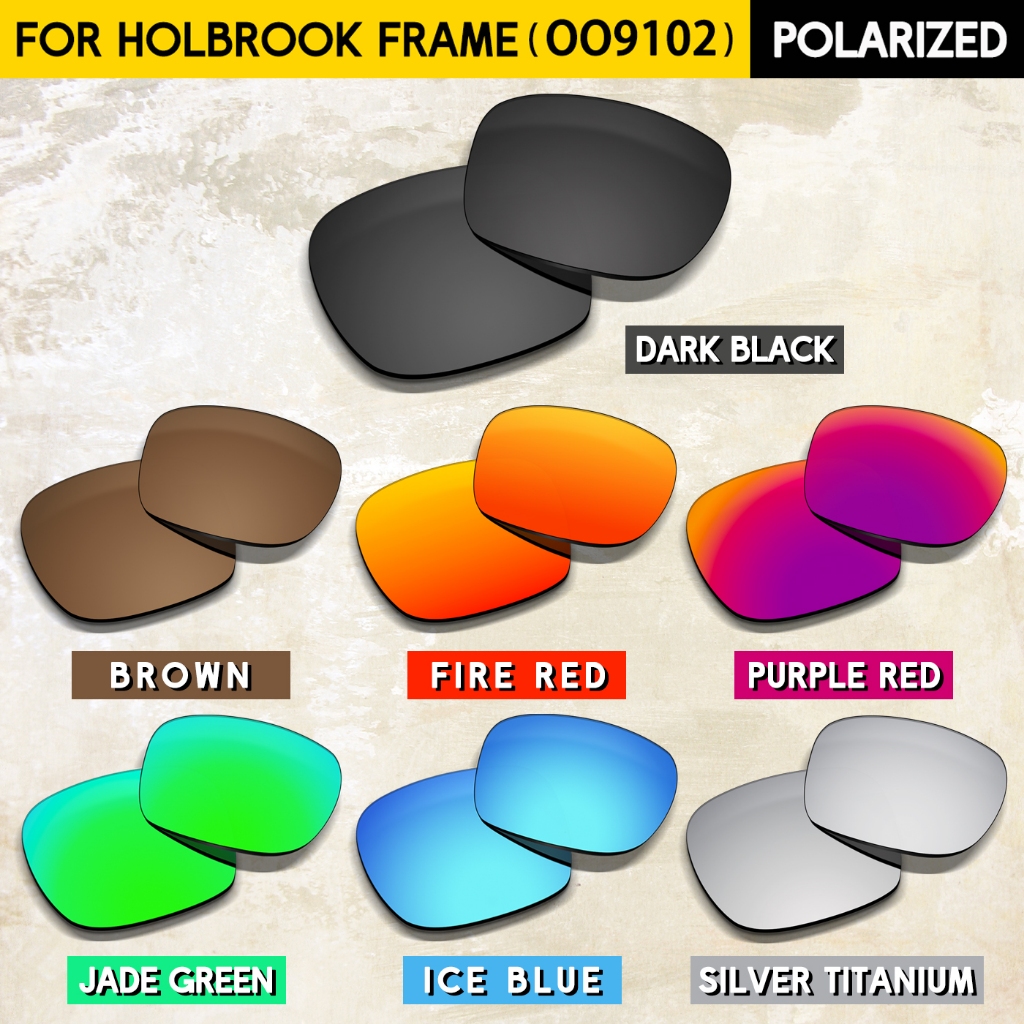 เลนส์เปลี่ยนโพลาไรซ์ Holbrook OO9102ป้องกัน UV 100%, สไตล์ย้อมสี