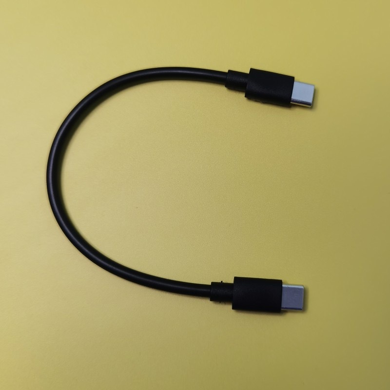 15cm20cm50cmPDCC สายข้อมูลชาร์จเร็ว 3A60Wc-to-C typec สองหัวเหมาะสําหรับการชาร์จแฟลช Huawei