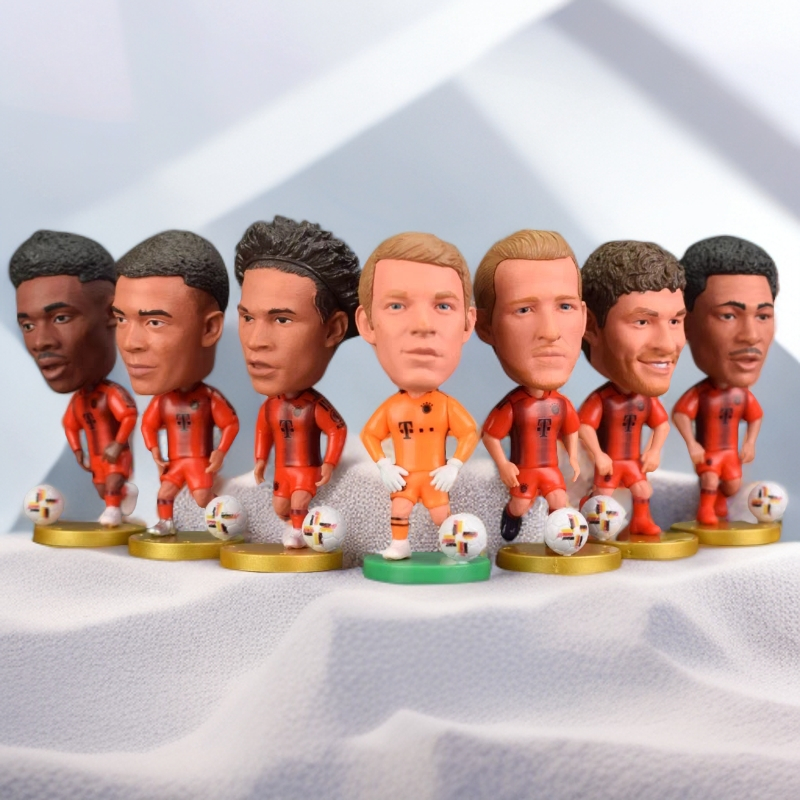 ฟิกเกอร์ Levandowski Muller Roben Ribery JAMES Lahm สําหรับตกแต่งบ้าน