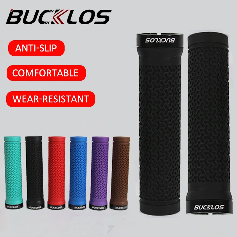 Bucklos ปลอกแฮนจักรยาน  แบบนิ่ม ปลอกแฮนด์มือจับซิลิโคน กันลื่น สําหรับรถจักรยานเสือภูเขา