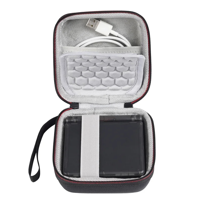 คอนโซลเกมมือถือย้อนยุคพลิกแบบพกพาเฉพาะเคส กระเป๋า Hard Travel Case สําหรับ GBA SP GAME BOY advance SP ราคา ถูกที่สุด ดีลบีเคเค แกลเลอรีภาพที่ 3