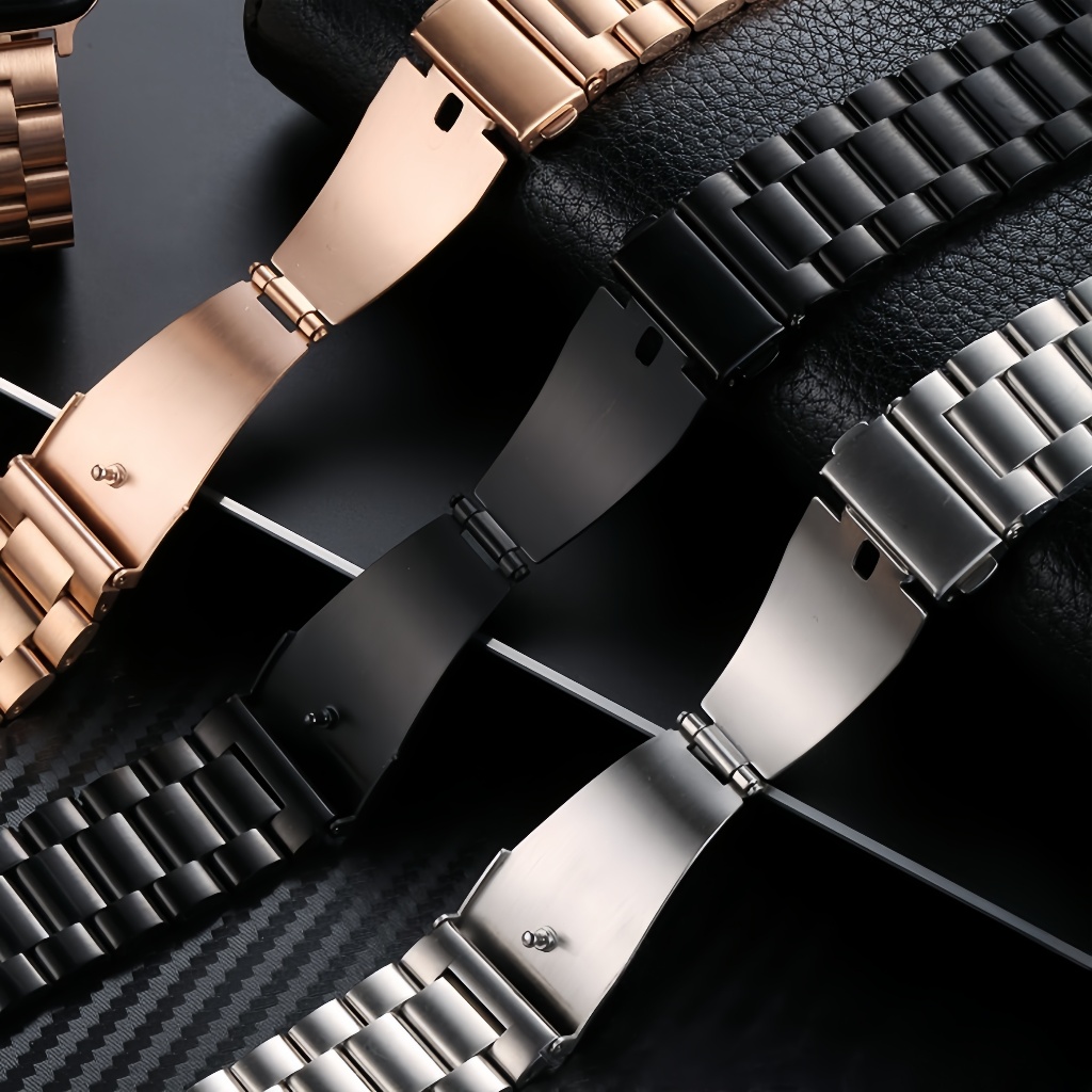 สําหรับนาฬิกา OPPO X | X2 | มินิมินิ | 4Pro สายคล้องสายโลหะสร้อยข้อมือสแตนเลสเปลี่ยนสายรัดข้อมือกีฬาสําหรับ OPPO Watch - รูปที่ 2