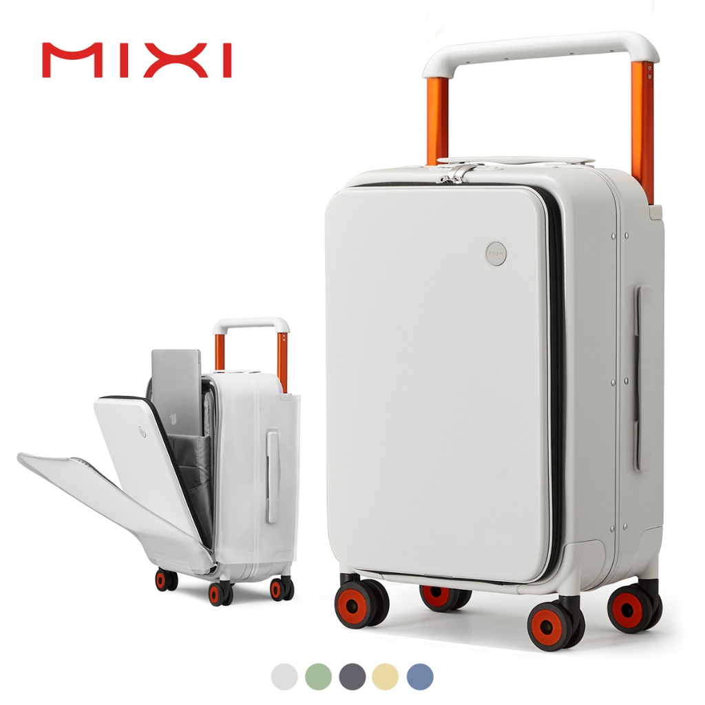 Mixi TSA รหัสผ่านกระเป๋าเดินทางด้านหน้ากว้างด้านข้าง (20/24")KM9275